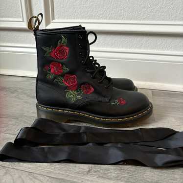 Doc Martens Floral Boots