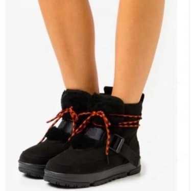 New UGG Classic Black Weather Hiker -- 9