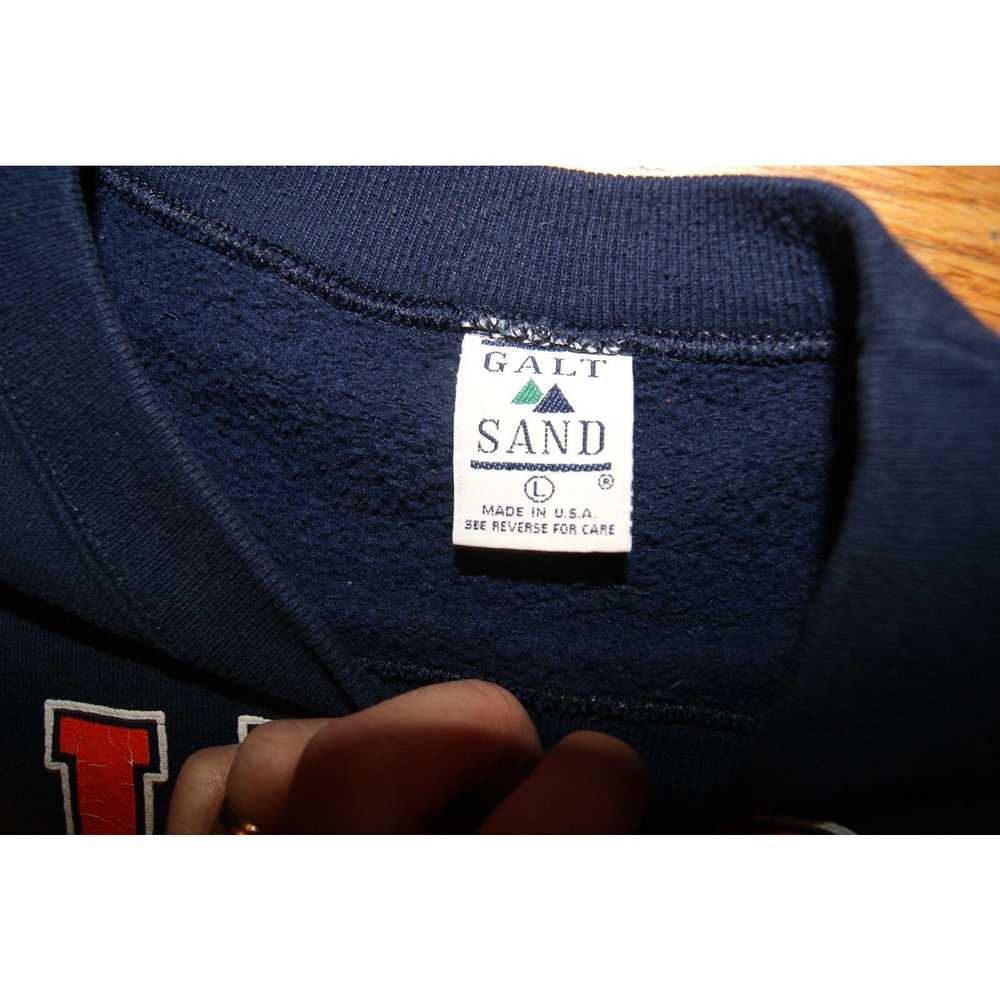 Galt Crew VTG 90s ILLINOIS FIGHTING ILLINI Spell … - image 3