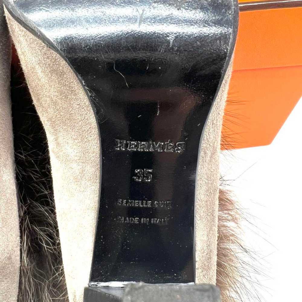 HERMES Hermes Short Boots Fur - image 8