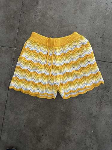 Casablanca Casablanca Knit Crochet Shorts