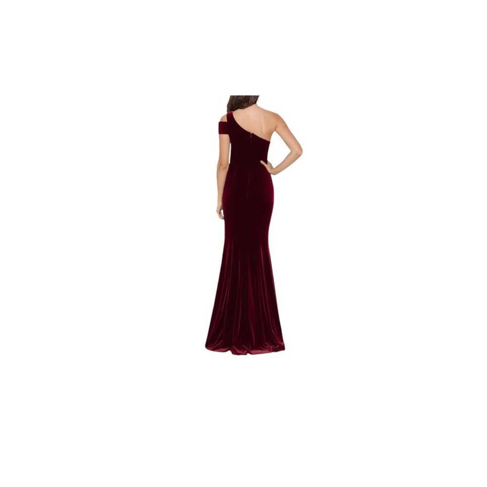 Betsy & Adam Velvet maxi dress - image 3