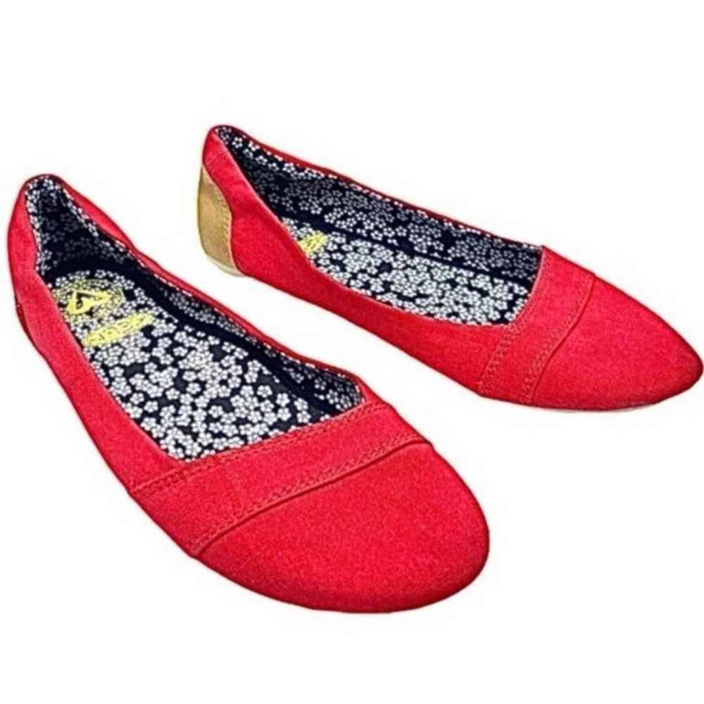 Keen Vegan Red Flats loafer Casual Shoes Women’s … - image 5