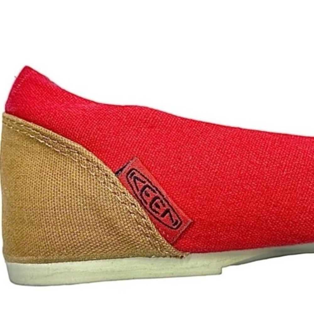 Keen Vegan Red Flats loafer Casual Shoes Women’s … - image 7