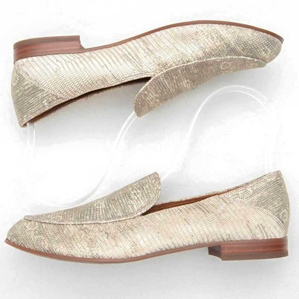 Franco Sarto Metallic Lizard Skin Embossed Leathe… - image 6