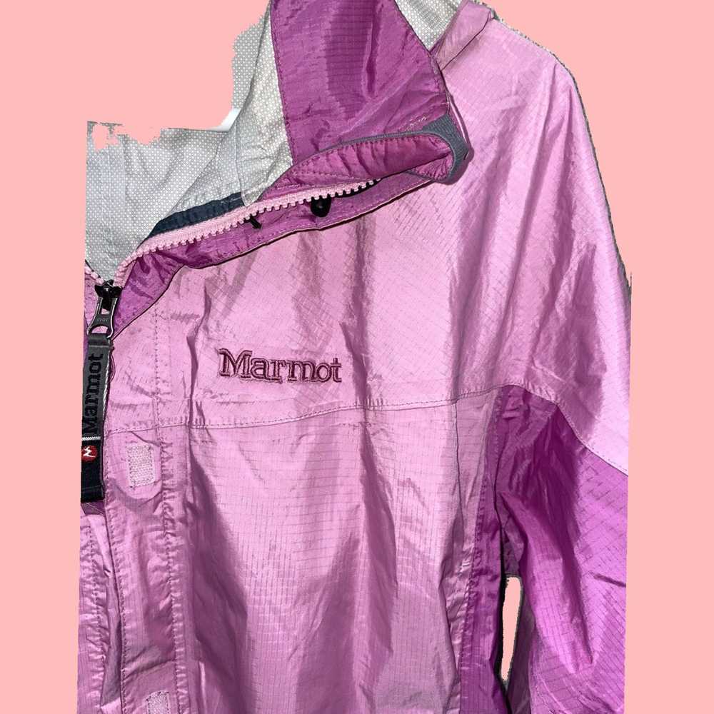 Vintage Pink Waterproof Hiking Windbreaker For Wo… - image 3