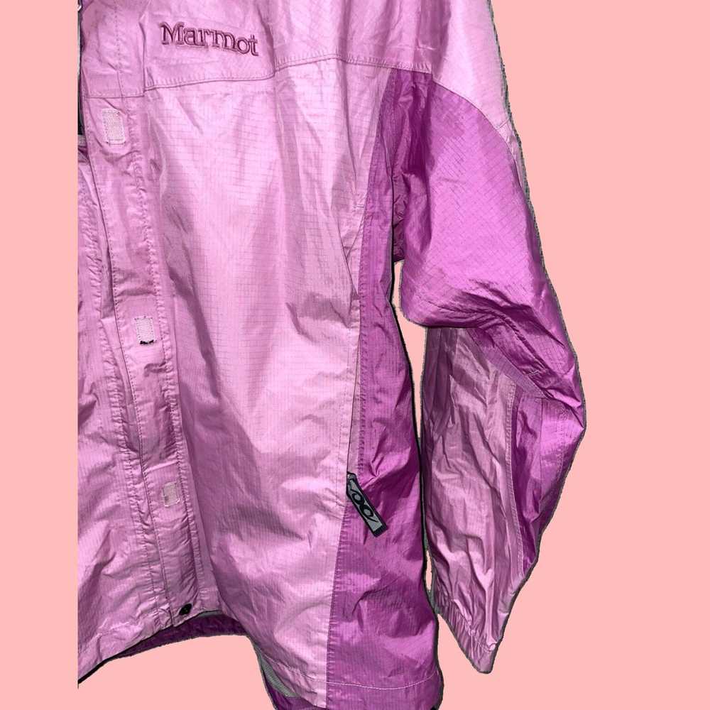 Vintage Pink Waterproof Hiking Windbreaker For Wo… - image 4