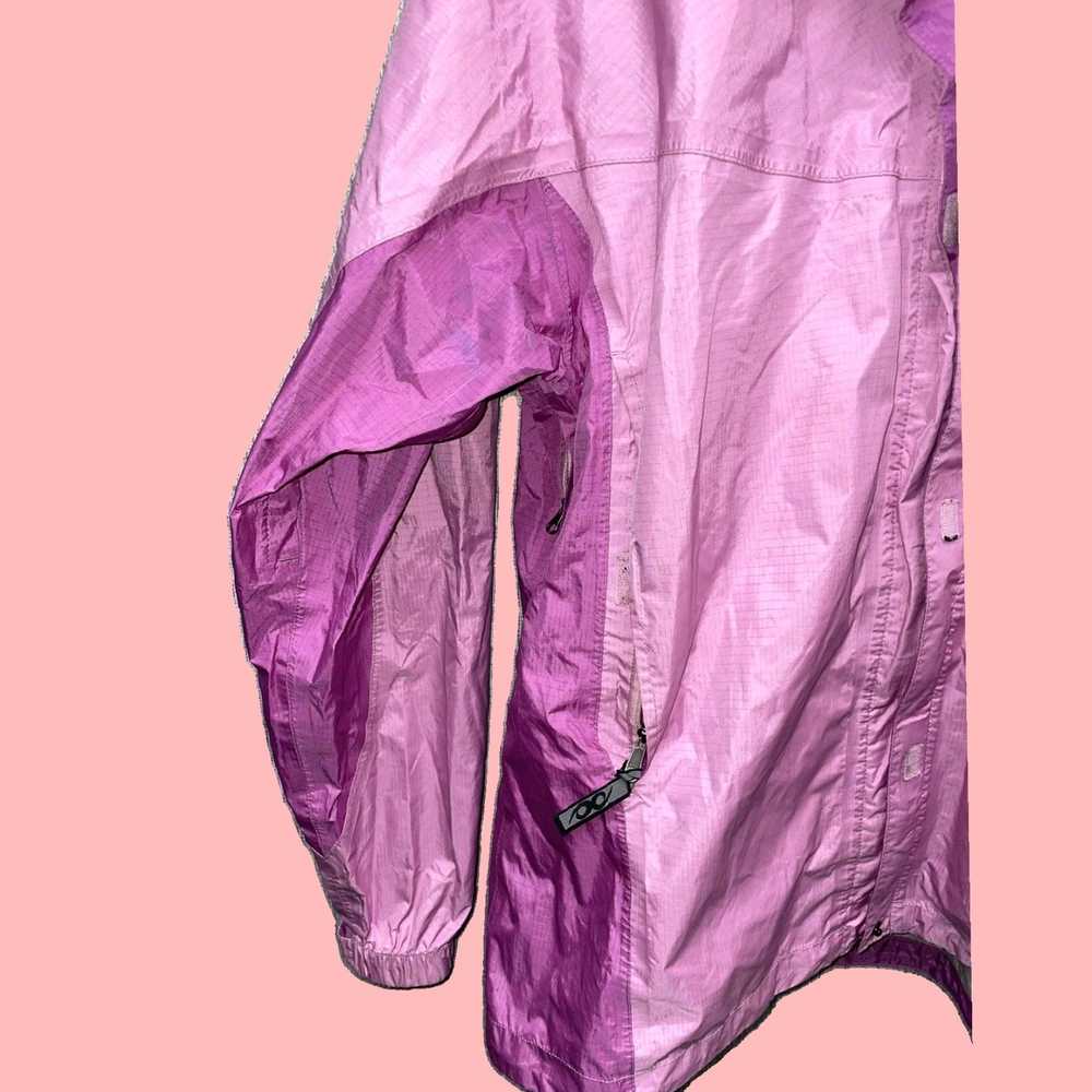 Vintage Pink Waterproof Hiking Windbreaker For Wo… - image 5