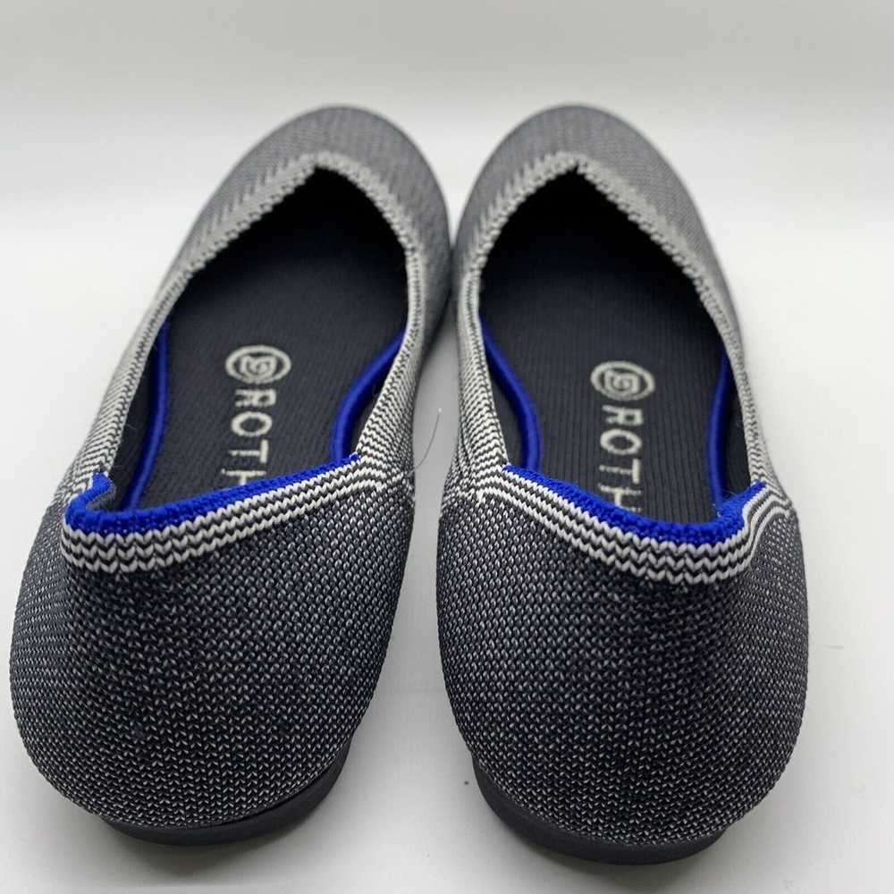 Rothy's gray birdseye high quality flats, size 12