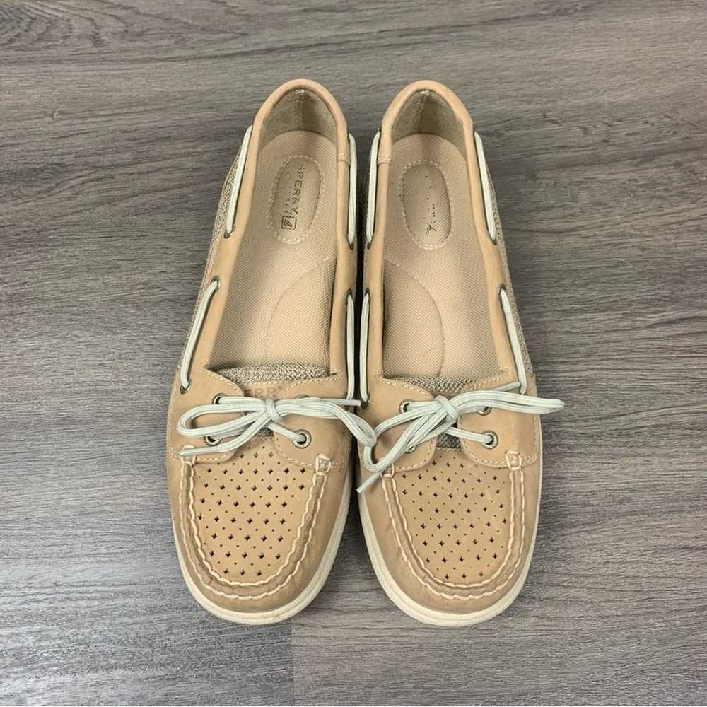 Sperry Top Sider Angelfish Tan Boat Shoes 10 - image 2