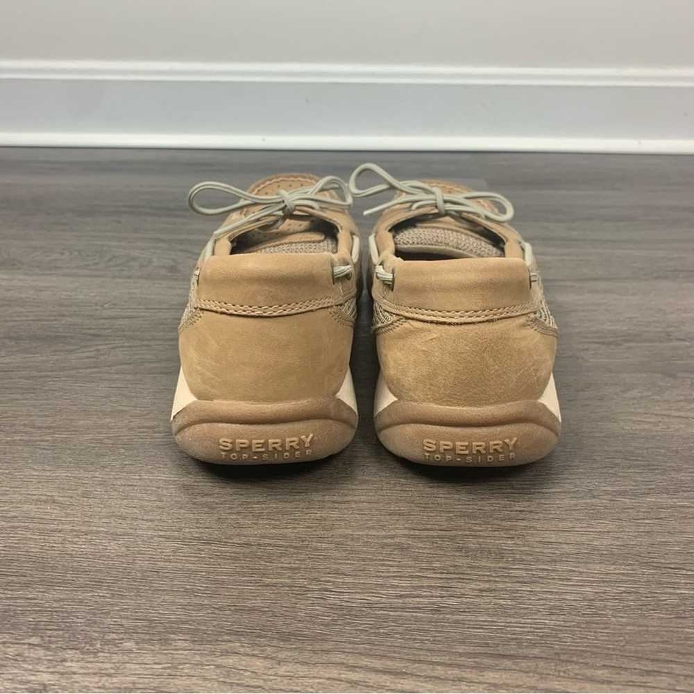 Sperry Top Sider Angelfish Tan Boat Shoes 10 - image 4