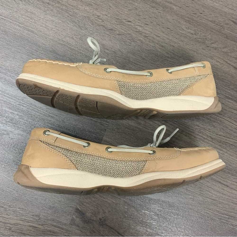 Sperry Top Sider Angelfish Tan Boat Shoes 10 - image 7