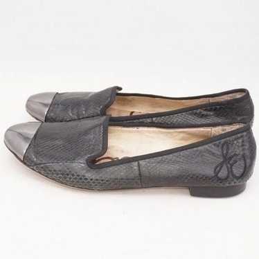 Sam Edelman Astor Snakeskin-Print Flats