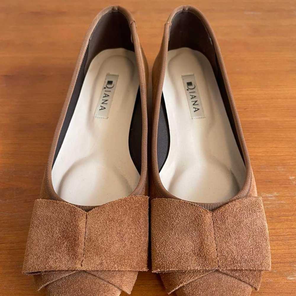 DIANA Brown Suede Pumps - image 1