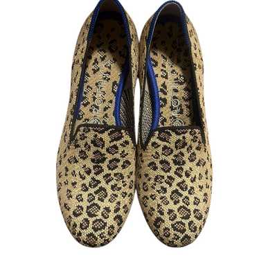 Rothys leopard print flats size 7.5