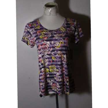 Vintage Soft Purple Classic Tunic Top for Women b… - image 1