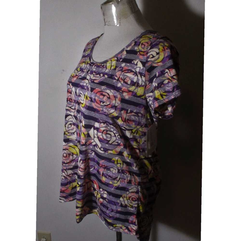 Vintage Soft Purple Classic Tunic Top for Women b… - image 4