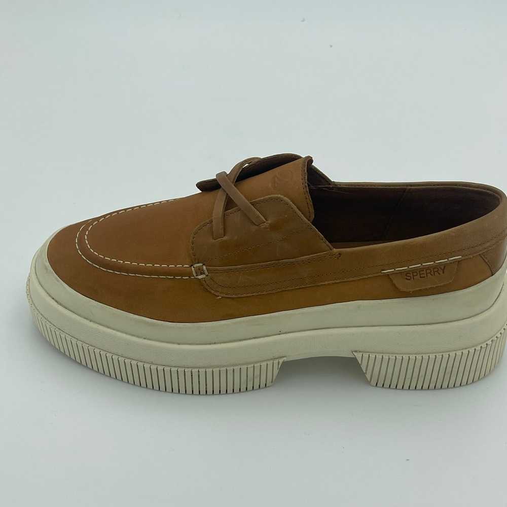 SPERRY Women Highland Boat Shoe Tan Leather Slip … - image 10