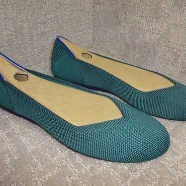 Rothys The Flat Women's Size 8 US Emerald Green Ro