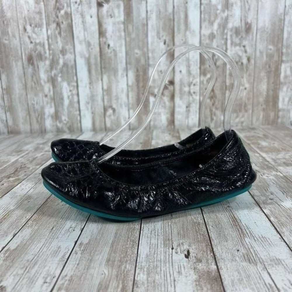 Tieks by Gavrieli ballet flats Womens 5 black teal - image 2