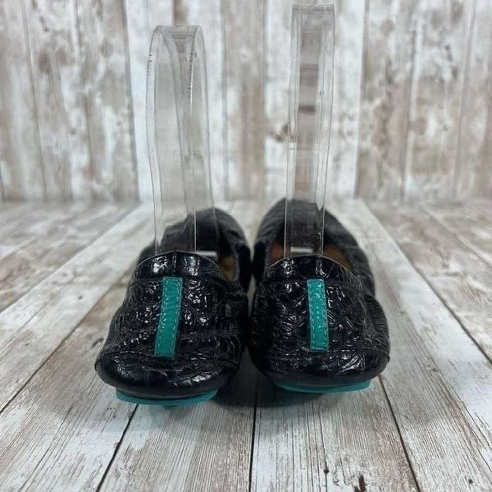 Tieks by Gavrieli ballet flats Womens 5 black teal - image 3