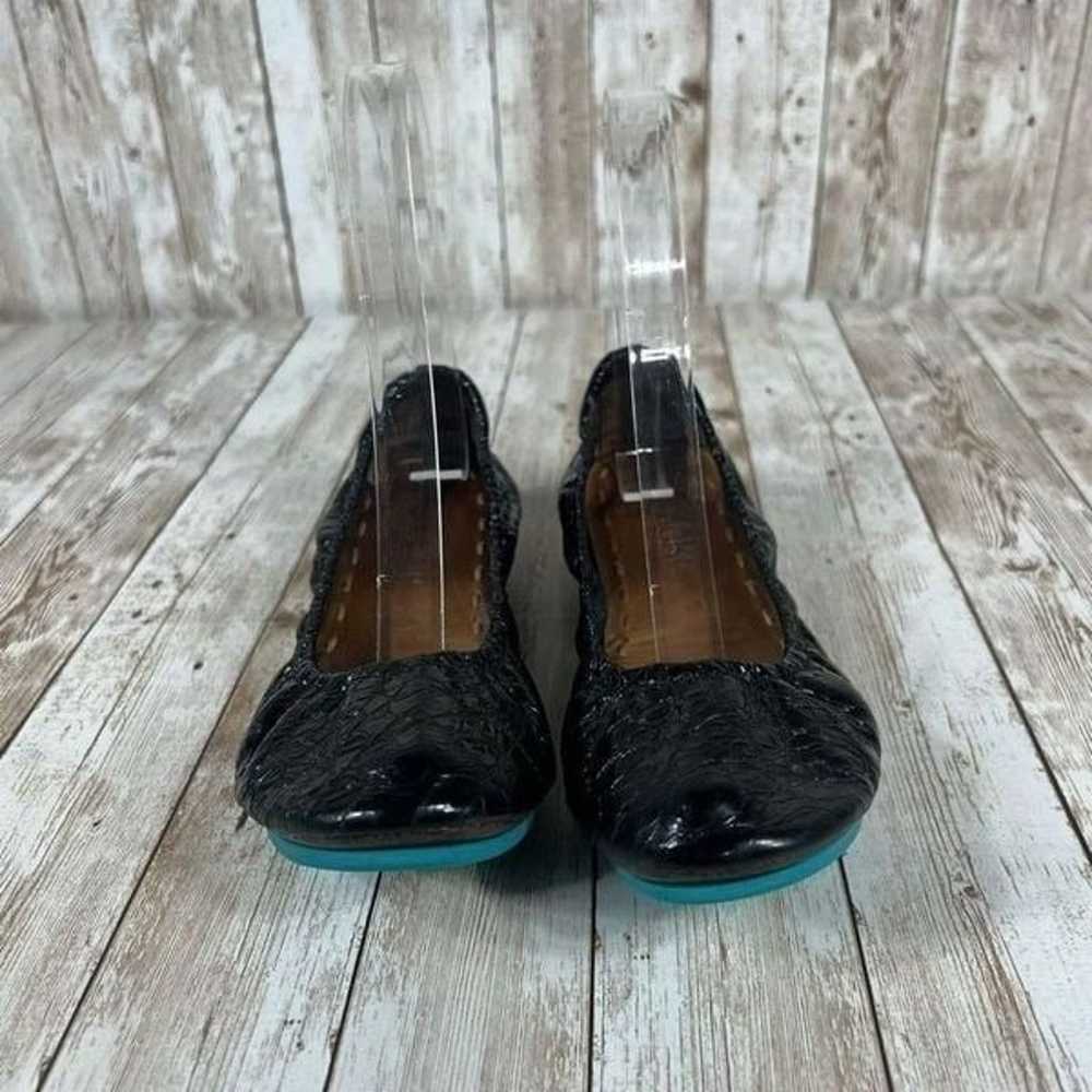 Tieks by Gavrieli ballet flats Womens 5 black teal - image 4