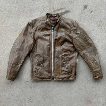 60s/70s cafe racer leather - Gem