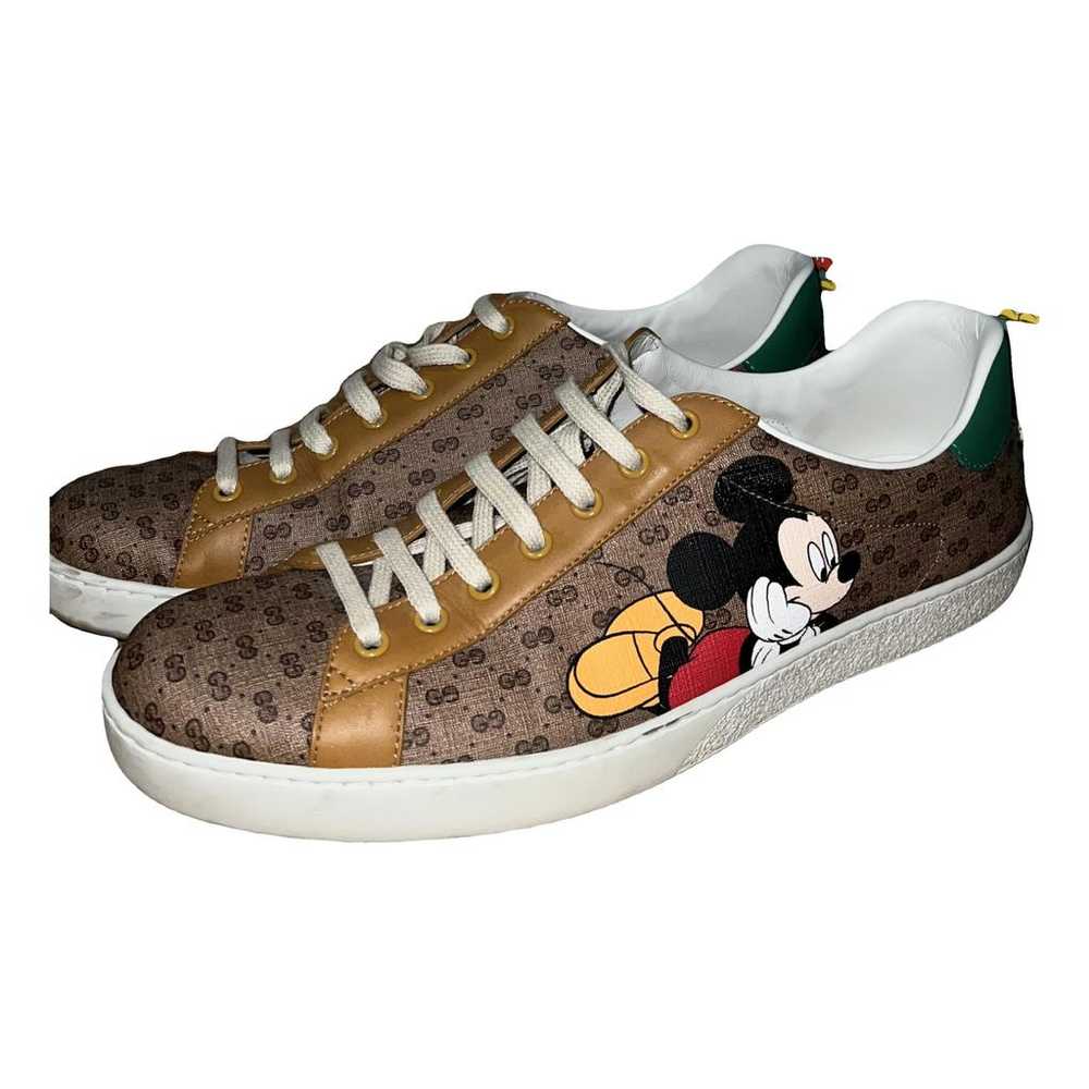 Disney x Gucci Cloth low trainers - image 1