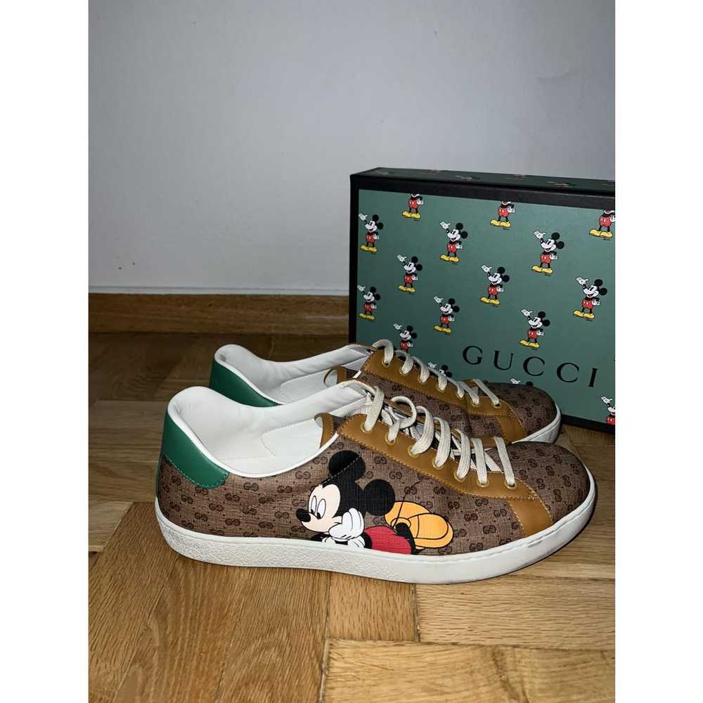 Disney x Gucci Cloth low trainers - image 4