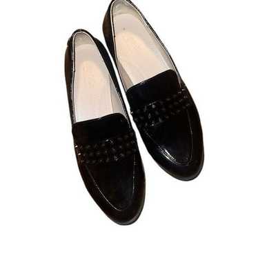 Rag & Co Black Patent Leather Shoes Size 7 - image 1