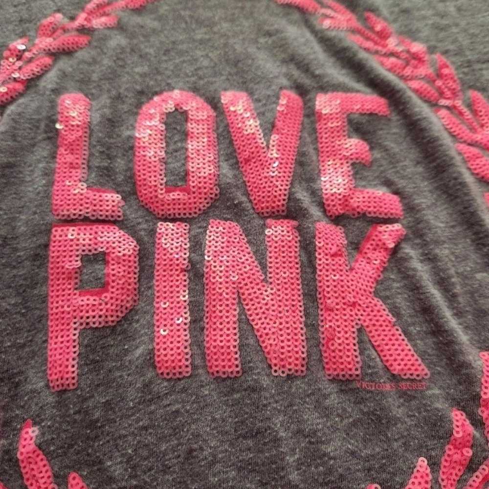 Vintage rare victoria’s Secret-Pink Nation Grey/C… - image 1