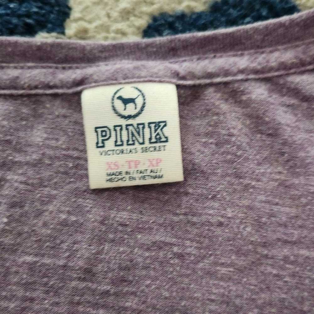 Vintage rare victoria’s Secret-Pink Nation Grey/C… - image 4