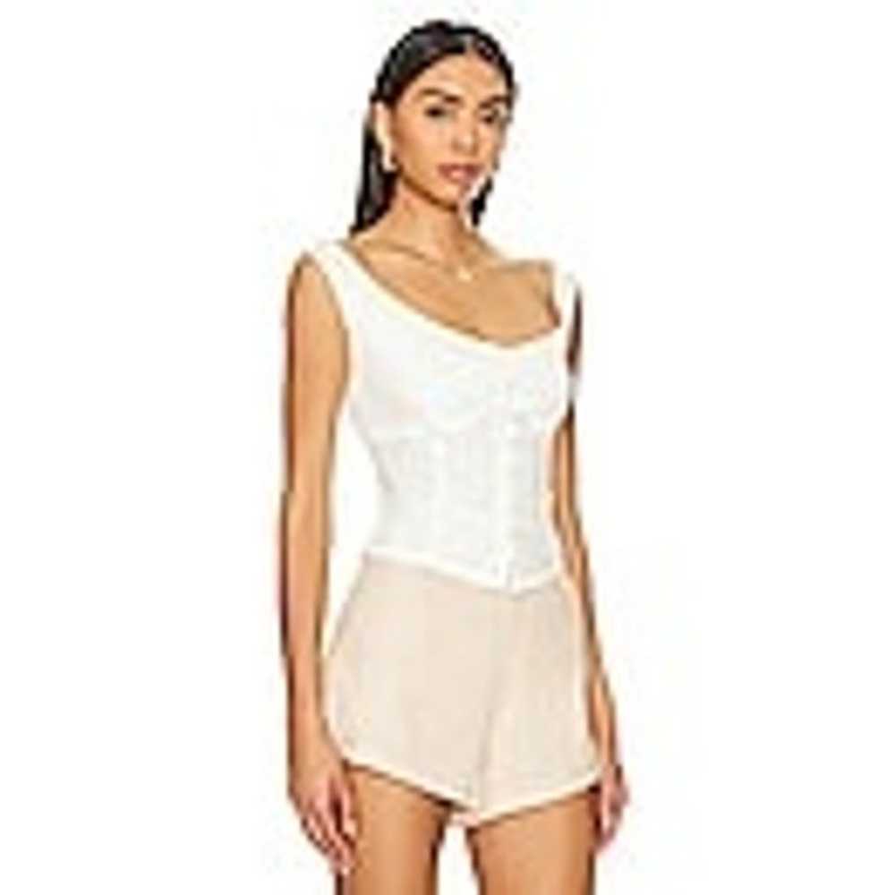 Free People Women's Sally Solid Corset Top In Bri… - image 2