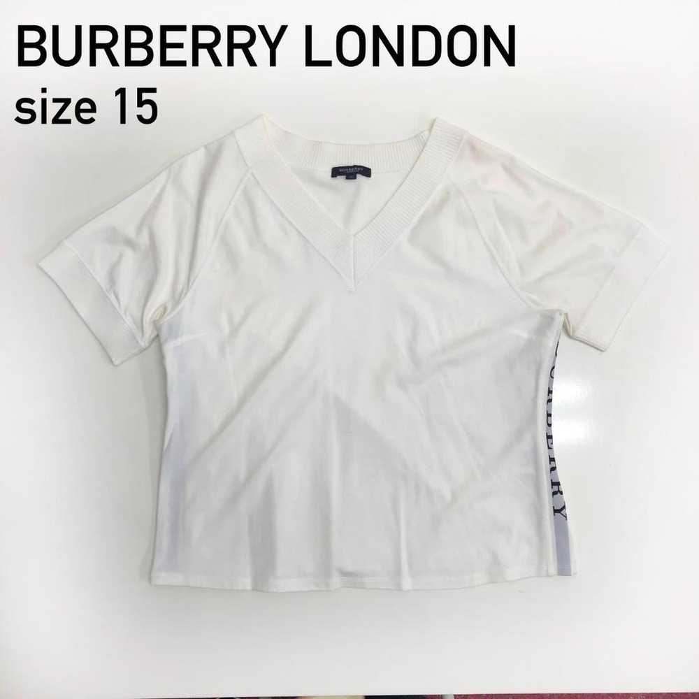 Unused item☆Burberry London T-shirt Cut and Sew W… - image 1