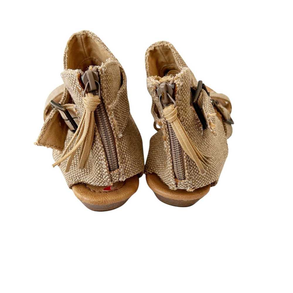 Other Blowfish Malibu Tan Twill Sandals Sz 6 - image 5