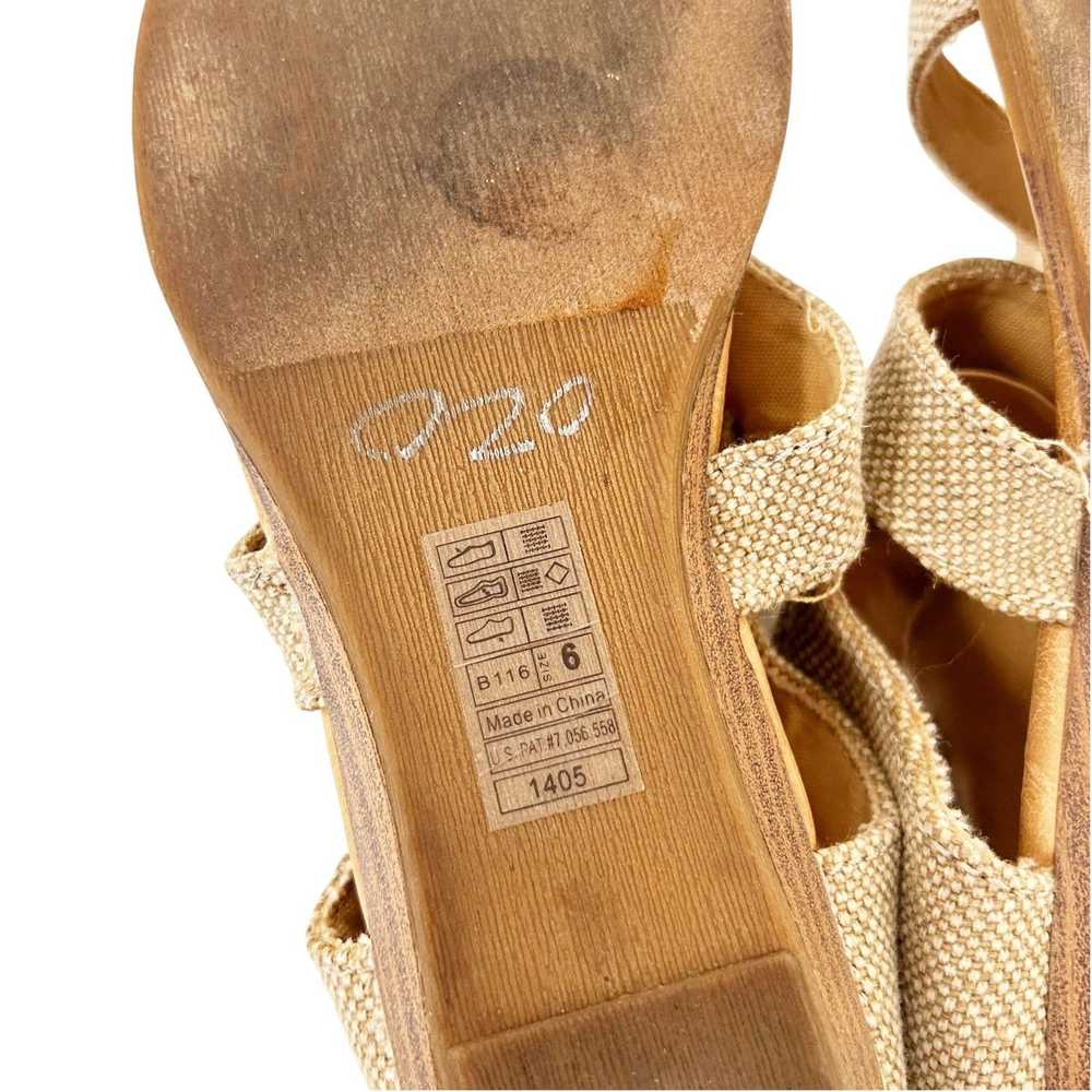 Other Blowfish Malibu Tan Twill Sandals Sz 6 - image 6