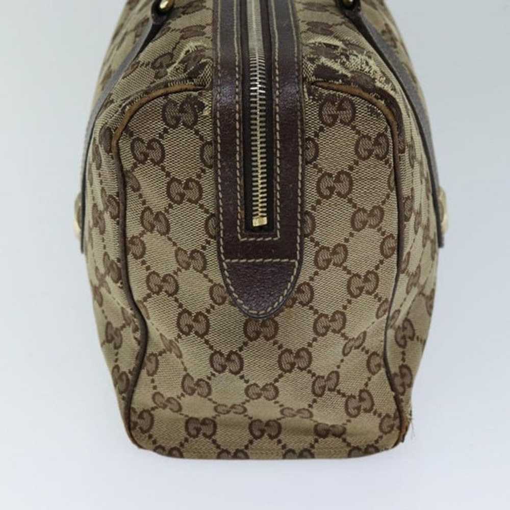 Gucci GUCCI GG Canvas Hand Bag Beige 154180 - image 3