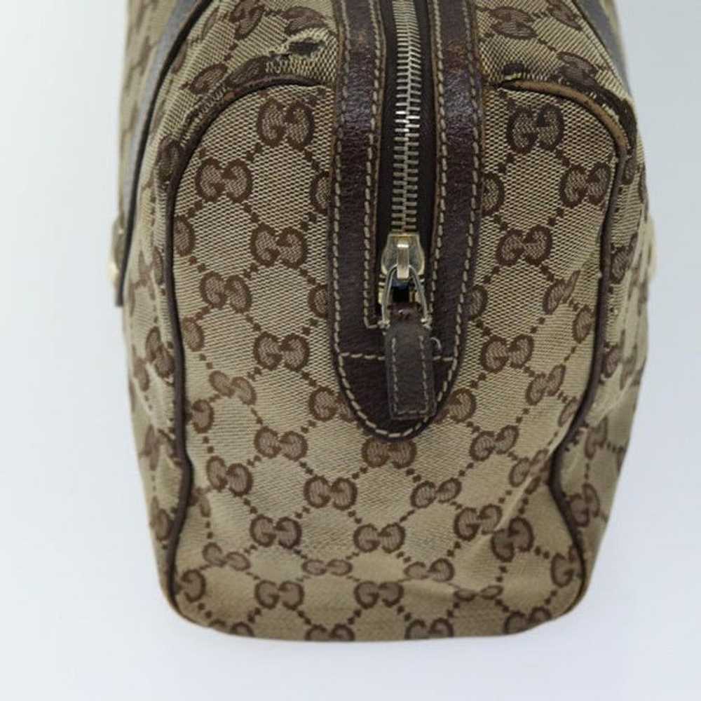 Gucci GUCCI GG Canvas Hand Bag Beige 154180 - image 4