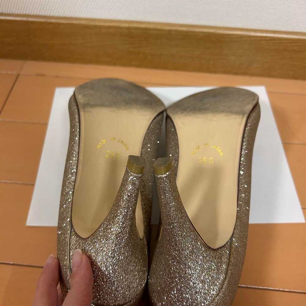 ESPERANZA Gold Glitter Sparkling Shoes 24.5cm - image 3