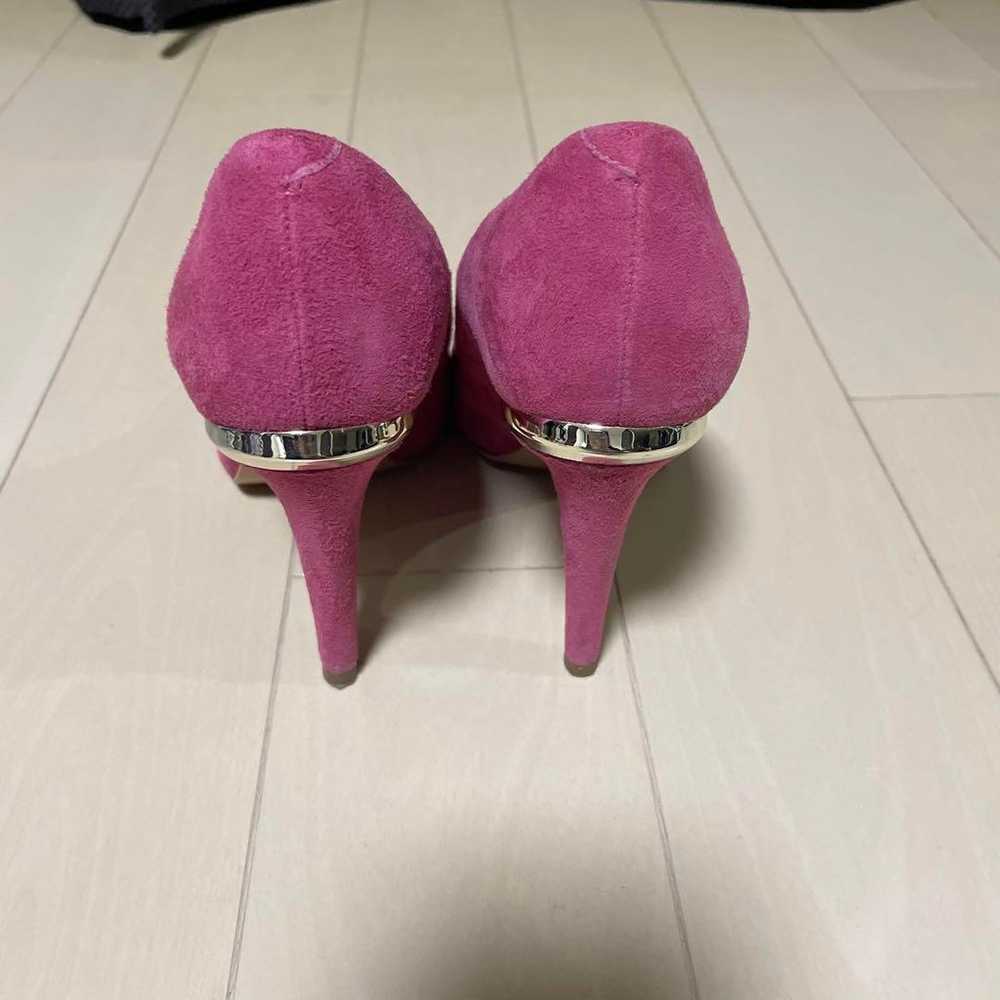 [Diana] Pumps, Pink, Suede, 23.5 cm - image 8