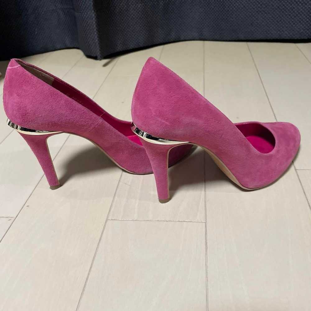 [Diana] Pumps, Pink, Suede, 23.5 cm - image 9