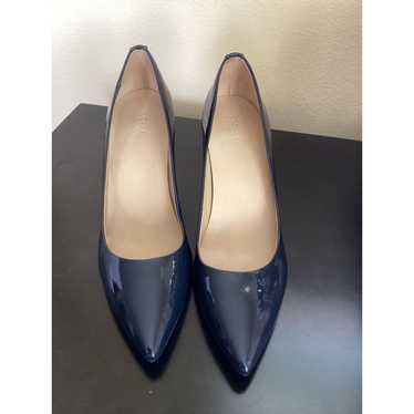 MICHAEL KORS FLEX NAVY BLUE PATENT LEATHER 4" PUMP