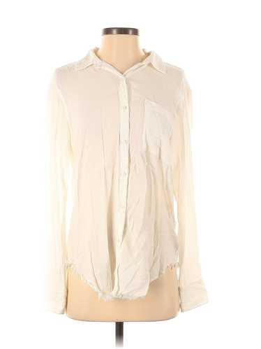 Aerie Women Ivory Long Sleeve Blouse XS