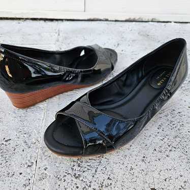 Cole Haan Women Sandal Black Patent Leather Upper… - image 1