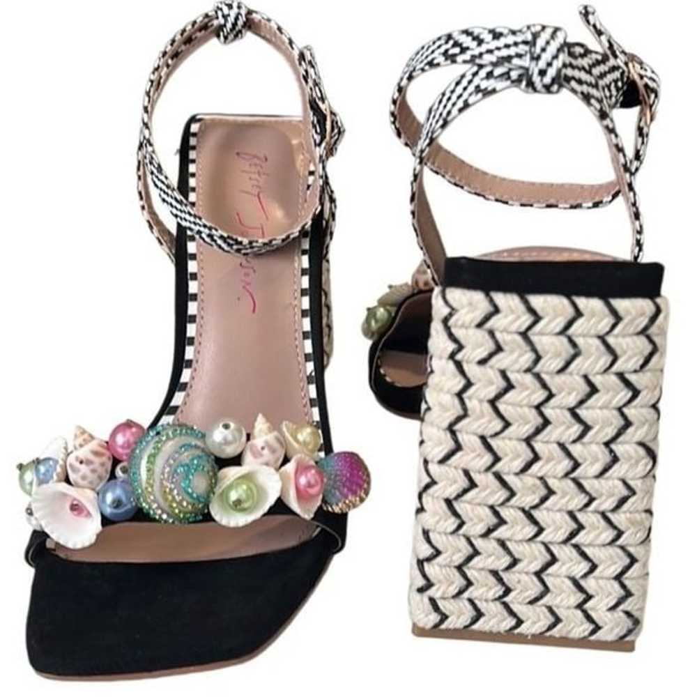 Betsey Johnson Anckor Beaded Ankle Seashell Embel… - image 2