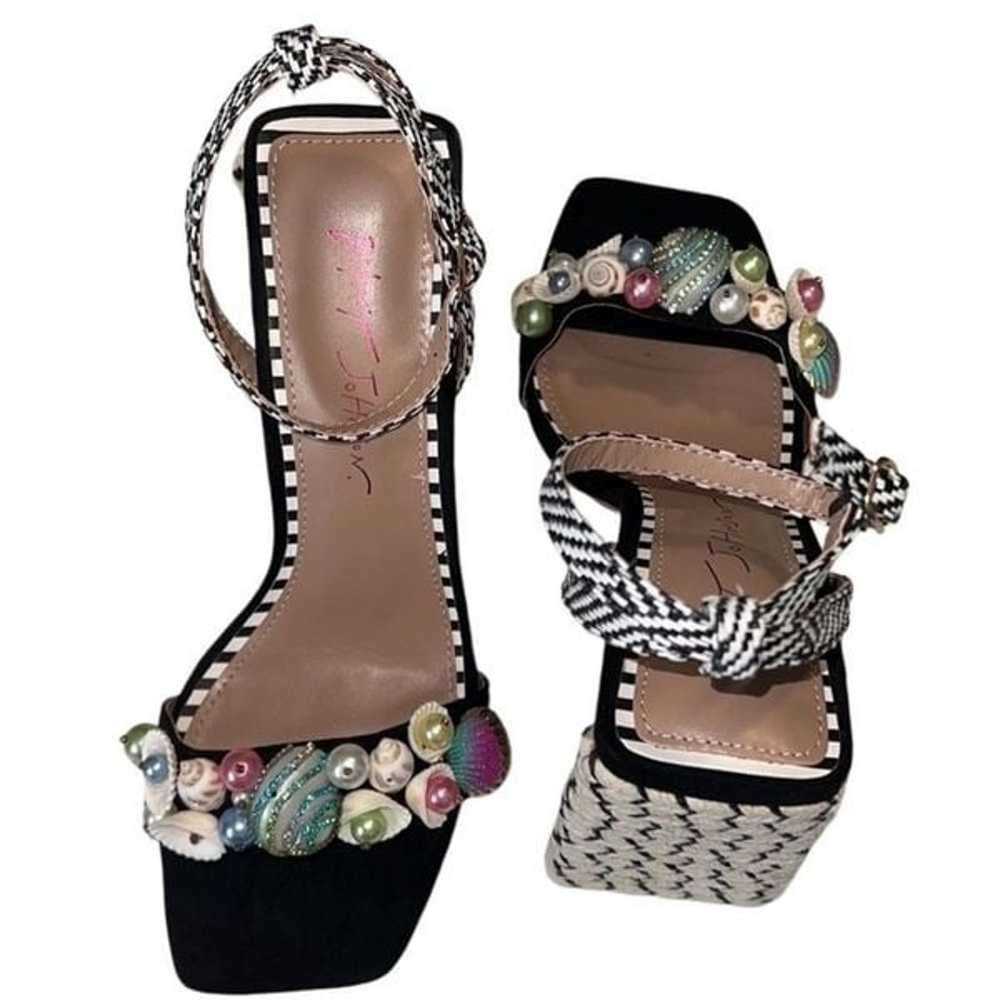 Betsey Johnson Anckor Beaded Ankle Seashell Embel… - image 9