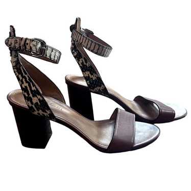 Coach Paige Snake Skin Heel Size 9B - image 1