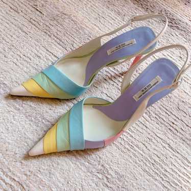 SEVEN TWELVE THIRTY Rainbow Pumps size 35 1/2, ma… - image 1