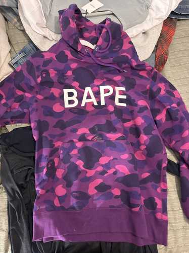 Bape Color Camo Bape Pullover Hoodie