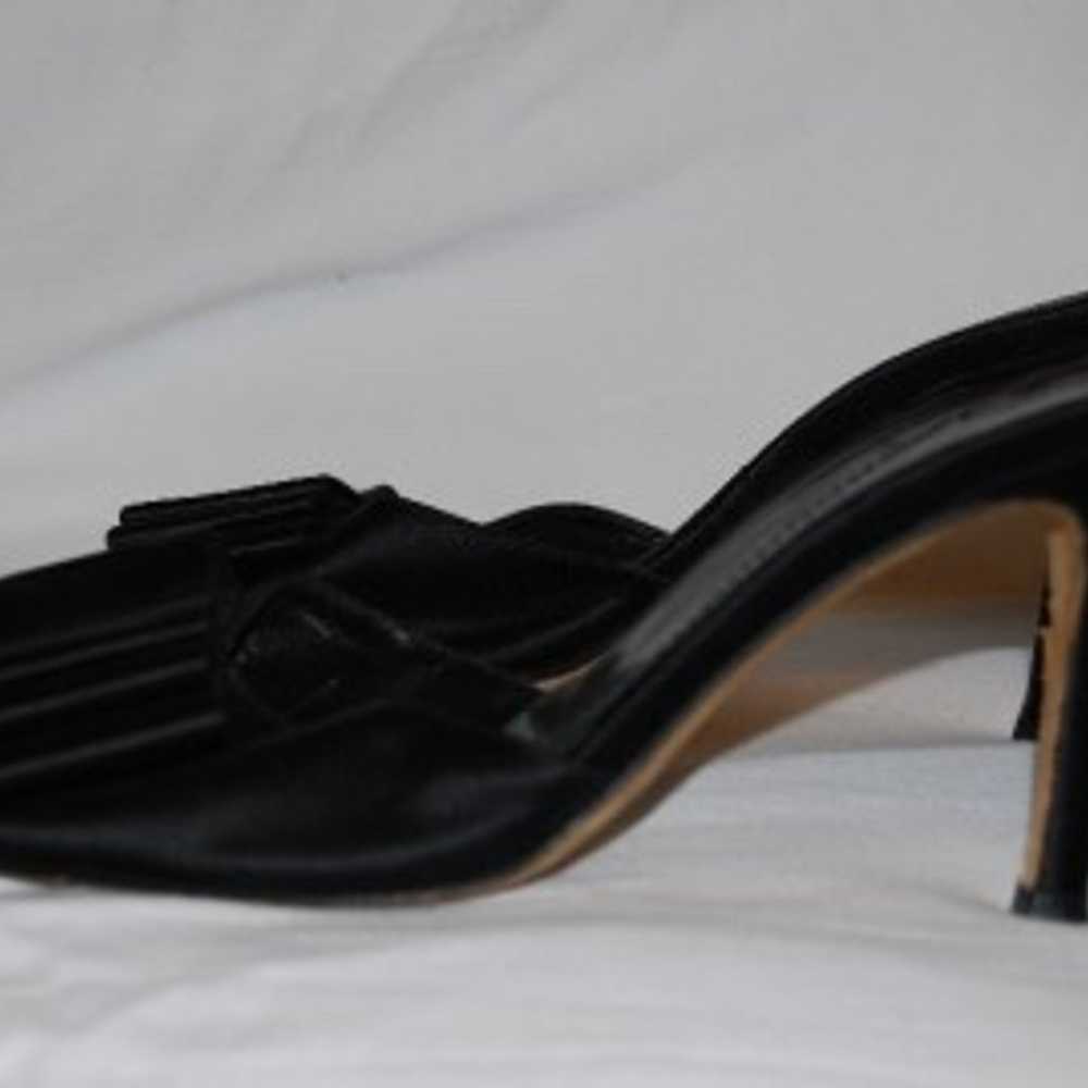 Kate Spade New York Black Satin Bow Retro Pumps K… - image 4